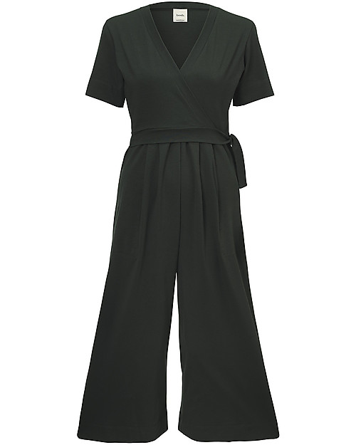 Boob Amelia Tuta Premaman e Allattamento - Verde Scuro - Cotone Bio Vestiti_