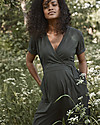 Boob Amelia Tuta Premaman e Allattamento - Verde Scuro - Cotone Bio Vestiti_
