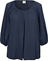 Boob Blusa Air Premaman e Allattamento - Blu Thunder - 100% cotone bio Maglie Manica Lunga