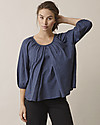 Boob Blusa Air Premaman e Allattamento - Blu Thunder - 100% cotone bio Maglie Manica Lunga