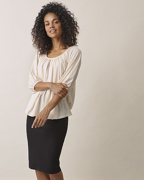 Boob Blusa Air Premaman e Allattamento - Pesca - 100% cotone bio Maglie Manica Lunga