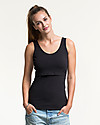 Boob Canottiera Premaman e Allattamento Nera - Cotone Bio Canotte