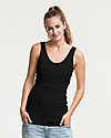 Boob Canottiera Premaman e Allattamento Nera - Cotone Bio Canotte