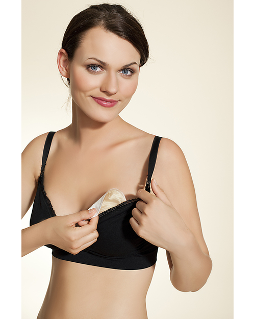 Boob Coppette Assorbilatte Lavabili - pacco da 6 - seta e cotone bio Coppette Assorbilatte