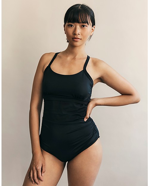Boob Costume da bagno premaman e allattamento - Nero Costumi Interi