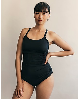 Boob Costume da bagno premaman e allattamento - Nero Costumi Interi