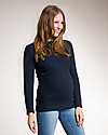Boob Ellen, Maglione Premaman e Allattamento in Cotone Bio a Costine - Blu Notte Maglioni