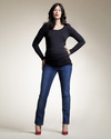 Boob Jeans Leggings Premaman Blu Scuro 'Treggings' Jeans