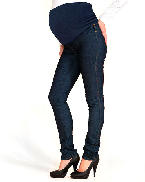 Boob Jeans Leggings Premaman Blu Scuro 'Treggings' Jeans