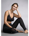 Boob Leggings Premaman e Post Parto - Nero, In fresca fibra di Eucalipto! Leggings