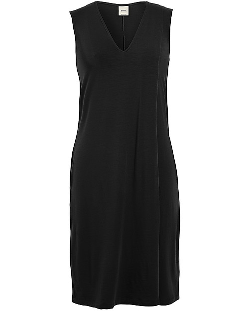 Boob Lil Abito Premaman e Allattamento - Nero - Fibra di Eucalipto Vestiti_