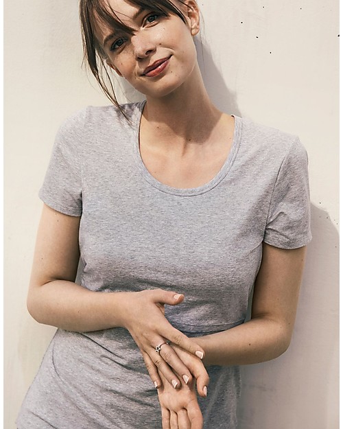 Cotone Biologico Maglie Allattamento Boob Maglia Maniche Corte