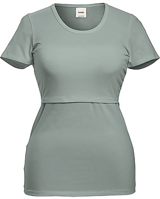 Boob Maglia Maniche Corte Premaman e allattamento Classic - Menta - Cotone bio T-Shirt e Canotte