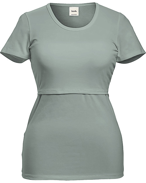 Boob Maglia Maniche Corte Premaman e allattamento Classic - Menta - Cotone bio T-shirt