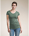 Boob Maglia Maniche Corte Premaman e allattamento Classic - Verde - Cotone bio T-shirt