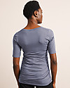 Boob Maglia Maniche Corte Premaman e Allattamento Flatter Me - Smoke - Morbida fibra di Eucalipto T-shirt