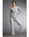 Boob Maglia Pigiama Premaman e Allattamento - Grigio Melange - Cotone Bio Pigiami