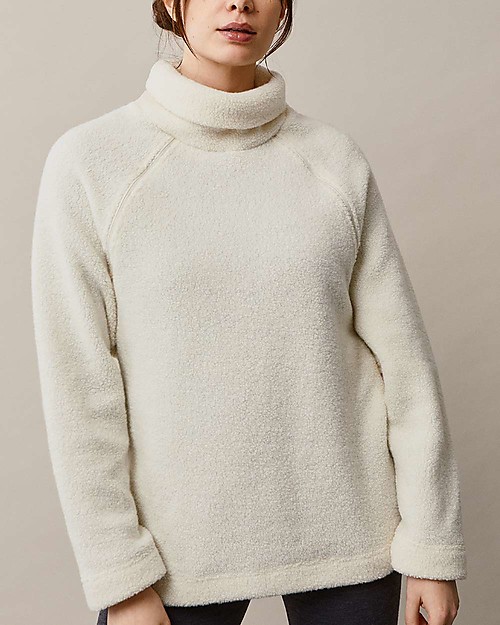 Boob Maglione Allattamento in Pile - Tofu - Lana Riciclata - Morbida e Confortevole! Maglioni