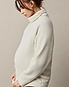 Boob Maglione Allattamento in Pile - Tofu - Lana Riciclata - Morbida e Confortevole! Maglioni