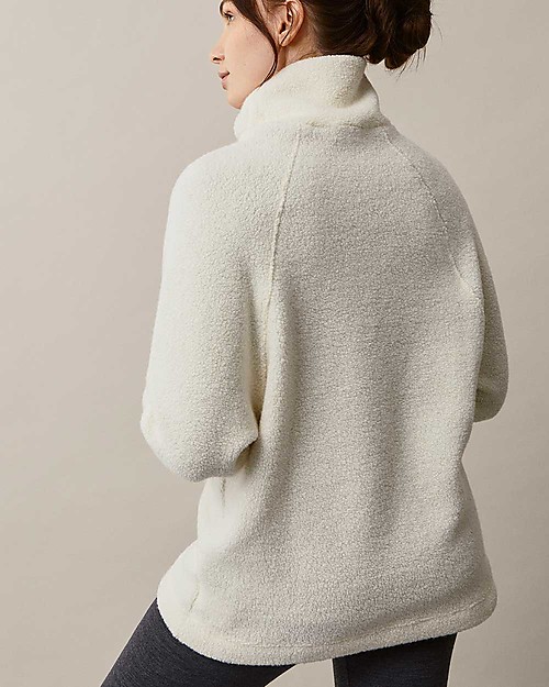 Boob Maglione Allattamento in Pile - Tofu - Lana Riciclata - Morbida e Confortevole! Maglioni