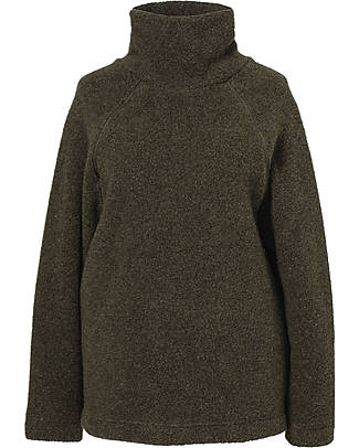 Boob Maglione Allattamento in Pile - Verde - Lana Riciclata - Morbida e Confortevole! Maglioni