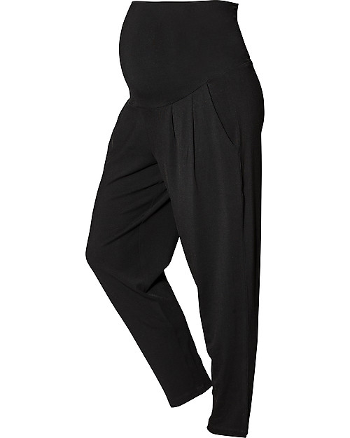 Boob Pantaloni Premaman Harem, Neri - in Fibra di Eucalipto Pantaloni Lunghi
