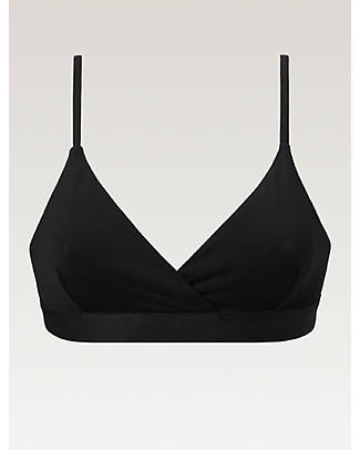 Boob Reggiseno da Allattamento a Triangolo The Go-To - Nero - Perfetto anche la Notte Reggiseni da Allattamento