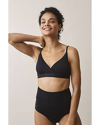 Boob Reggiseno da Allattamento a Triangolo The Go-To - Nero - Perfetto anche la Notte Reggiseni da Allattamento
