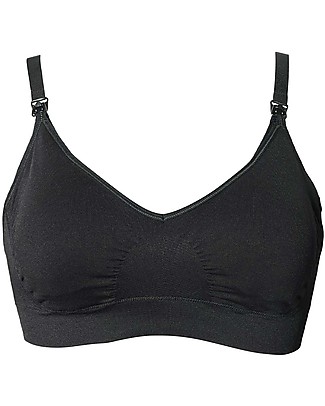 Boob Reggiseno da Allattamento Classic Fast Food - Nero - Sostenibile! Reggiseni da Allattamento
