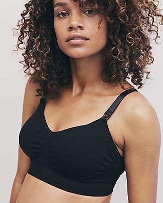 Boob Reggiseno da Allattamento Classic Fast Food - Nero - Sostenibile! Reggiseni