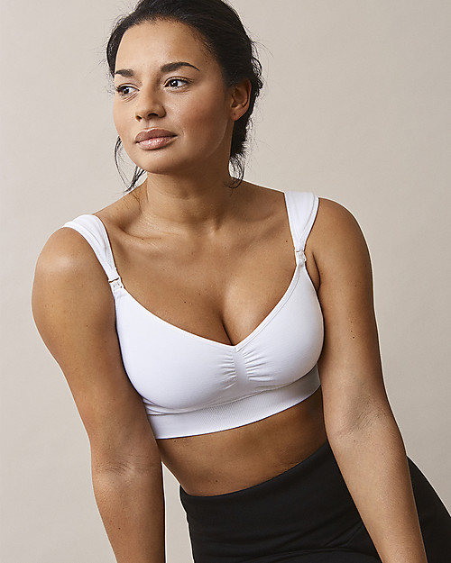 Boob Reggiseno da Allattamento Fast Food Elevate - Bianco - Supporto Ottimale! Reggiseni da Allattamento