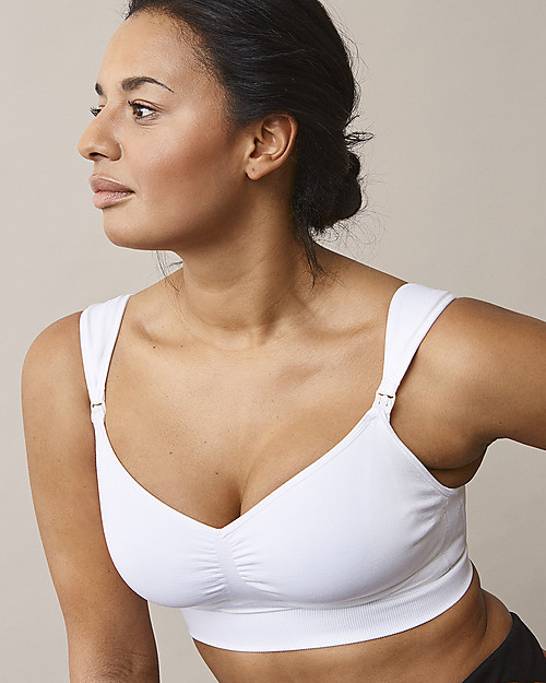 Boob Reggiseno da Allattamento Fast Food Elevate - Bianco - Supporto Ottimale! Reggiseni da Allattamento