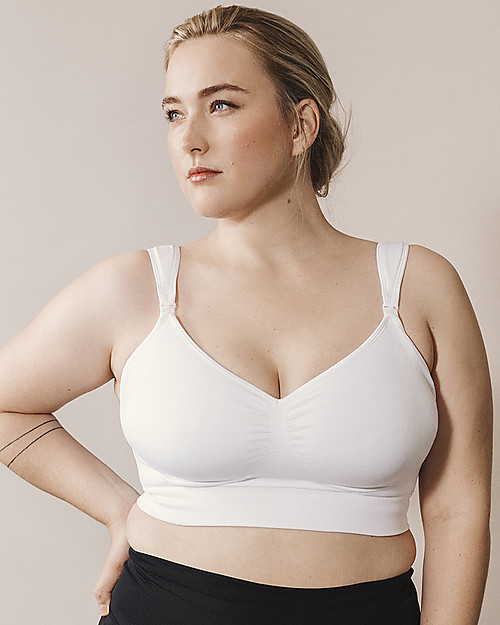 Boob Reggiseno da Allattamento Fast Food Elevate - Bianco - Supporto Ottimale! Reggiseni da Allattamento
