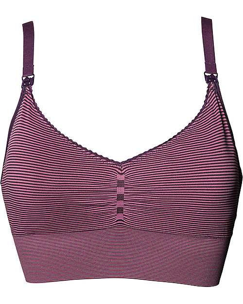 Boob Reggiseno da Allattamento Fast Food Free - Viola Scuro/Rosa Reggiseni da Allattamento