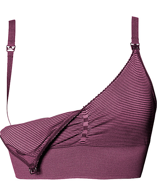 Boob Reggiseno da Allattamento Fast Food Free - Viola Scuro/Rosa Reggiseni da Allattamento