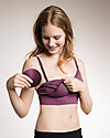 Boob Reggiseno da Allattamento Fast Food Free - Viola Scuro/Rosa Reggiseni da Allattamento