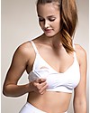 Boob Reggiseno da Allattamento Invisibile Imbottito - Bianco - Imbottitura removibile Reggiseni da Allattamento