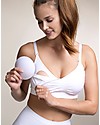 Boob Reggiseno da Allattamento Invisibile Imbottito - Bianco - Imbottitura removibile Reggiseni da Allattamento