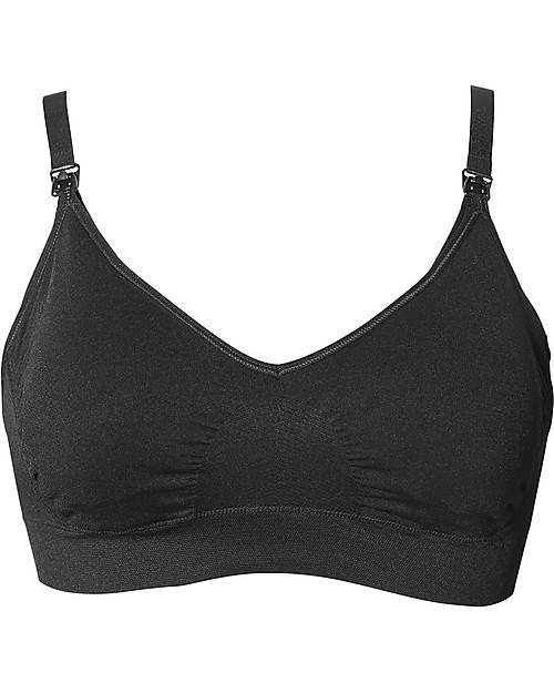 Boob Reggiseno da Allattamento Invisibile Imbottito - Nero - imbottitura removibile Reggiseni da Allattamento