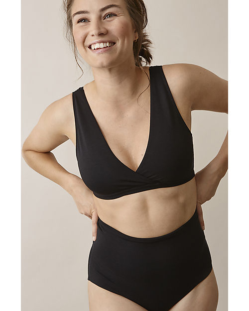 Boob Reggiseno da Allattamento Morbido Supporto The Go-To - Nero - Perfetto anche la Notte! Reggiseni da Allattamento