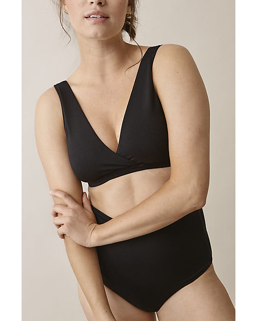 Boob Reggiseno da Allattamento Morbido Supporto The Go-To - Nero - Perfetto anche la Notte! Reggiseni da Allattamento