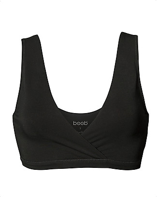 Boob Reggiseno da Allattamento Morbido Supporto The Go-To - Nero - Perfetto anche la notte! Reggiseni da Allattamento