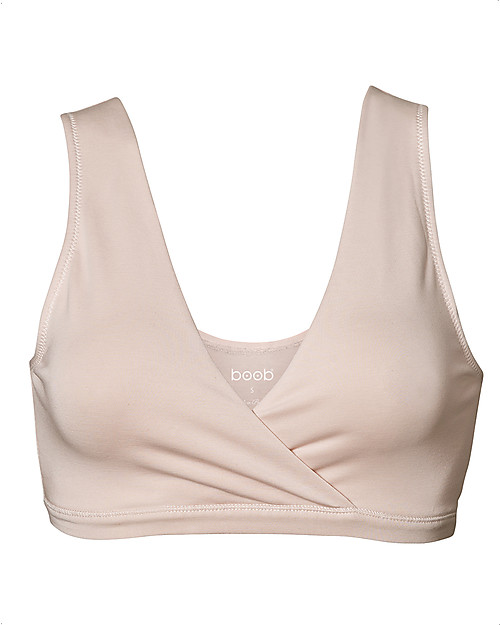 Boob Reggiseno da Allattamento Morbido Supporto The Go-To - Rosa - Perfetto anche la notte! Reggiseni da Allattamento