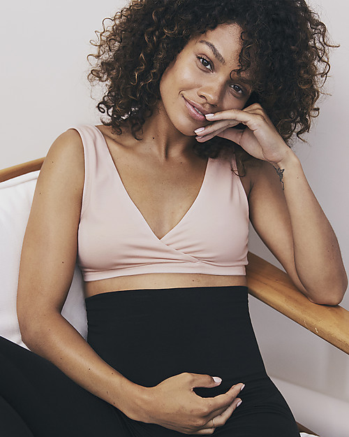 Boob Reggiseno da Allattamento Morbido Supporto The Go-To - Rosa - Perfetto anche la notte! Reggiseni da Allattamento