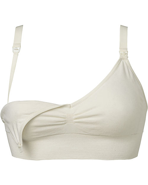 Boob Reggiseno da Allattamento Morbido - Tessuto Naturale Non Tinto - Cotone Bio Certificato Oeko-Tex Reggiseni da Allattamento
