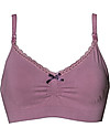 Boob Reggiseno da Allattamento Senza Cuciture Fast Food, Lilla - Cotone Bio Reggiseni da Allattamento
