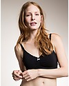 Boob Reggiseno da Allattamento Senza Cuciture Fast Food, Nero - Cotone Bio Reggiseni da Allattamento