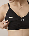 Boob Reggiseno da Allattamento Senza Cuciture Fast Food, Nero - Cotone Bio Reggiseni da Allattamento