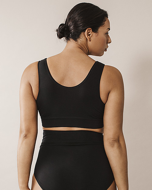Boob Reggiseno da Allattamento Supporto Extra The Go-To - Nero - Avvolgente per Coppe Grandi! Reggiseni da Allattamento