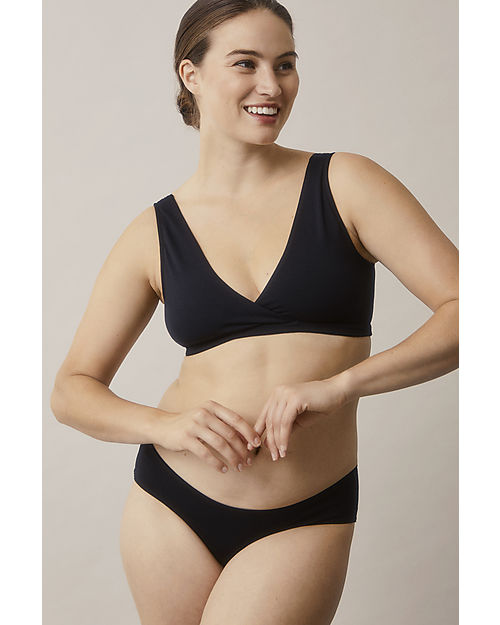 Boob Slip da Gravidanza e Oltre - Nero - Tessuto Morbidissimo Slip